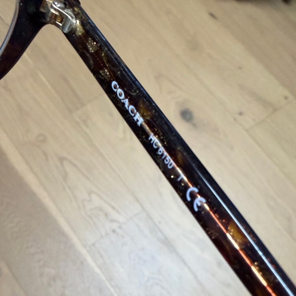 Coach Tortoise Shell Eyeglasses - Picture 4 of 7